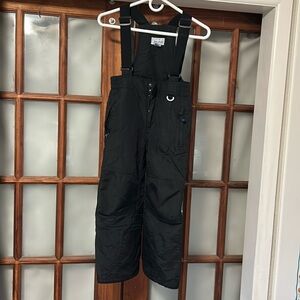 Slalom Youth Kids’ Size Small Black Skiing Snowboarding Bib Overall Pants